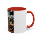 Coffee Beans Accent Coffee Mug (11, 15oz)