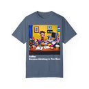 Unisex "Coffee: Because Adulting is Too Hard" Garment-Dyed T-shirt