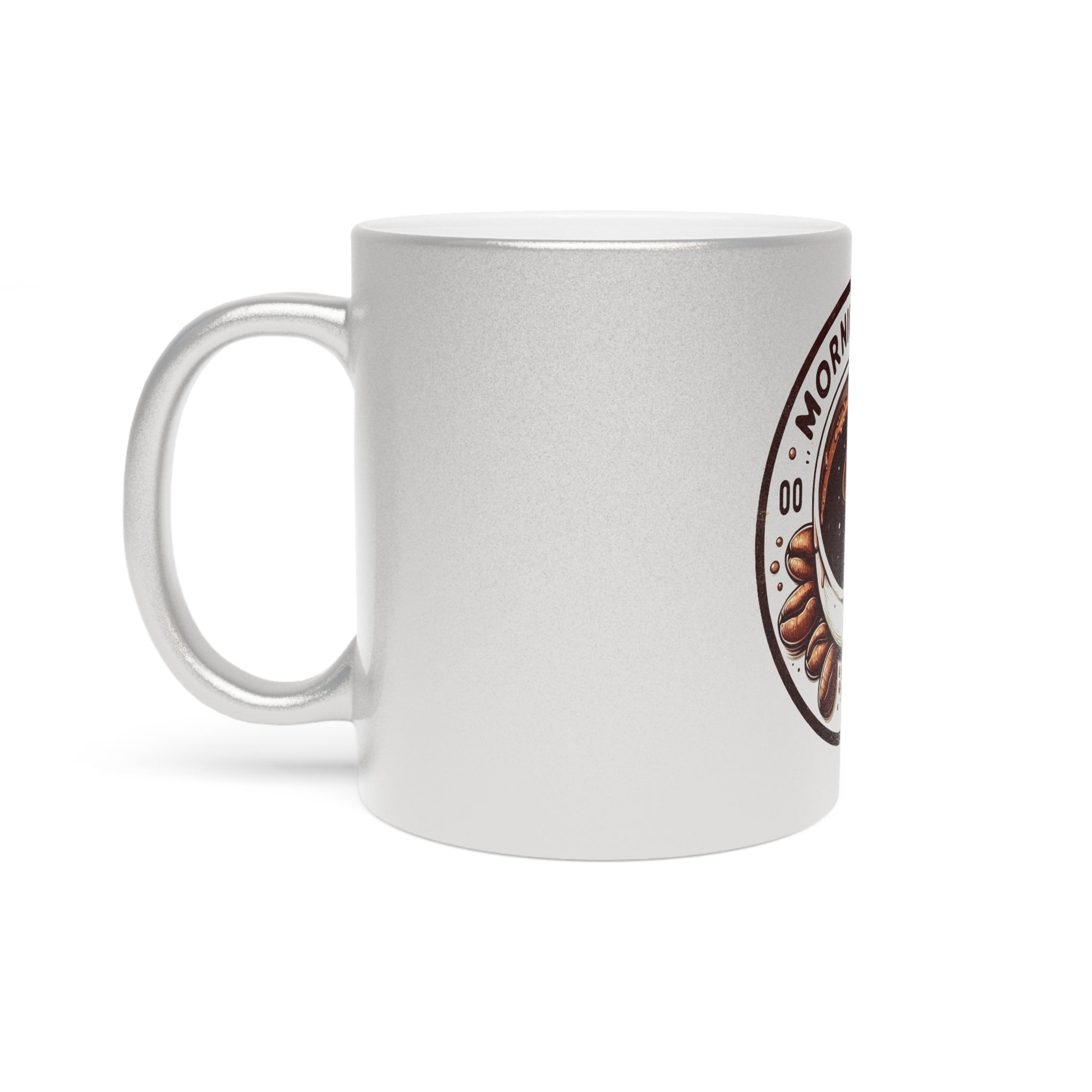 Morning Joe Collection: Metallic Mug (Silver\Gold)