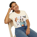 Purr-fect Comfort for Cat Lovers: Unisex Soft-Style T-Shirt