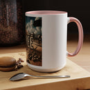 Coffee Beans Accent Coffee Mug (11, 15oz)