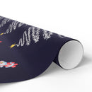 Firework Christmas Tree Wrapping Paper