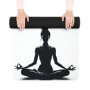 "Namaste Thrice" Rubber Yoga Mat