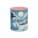 Accent Coffee Mug Snowman (11, 15oz)