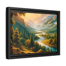 Michelangelo-Style Nature Matte Canvas, Framed (Multi-color)