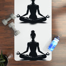 "Namaste Thrice" Rubber Yoga Mat
