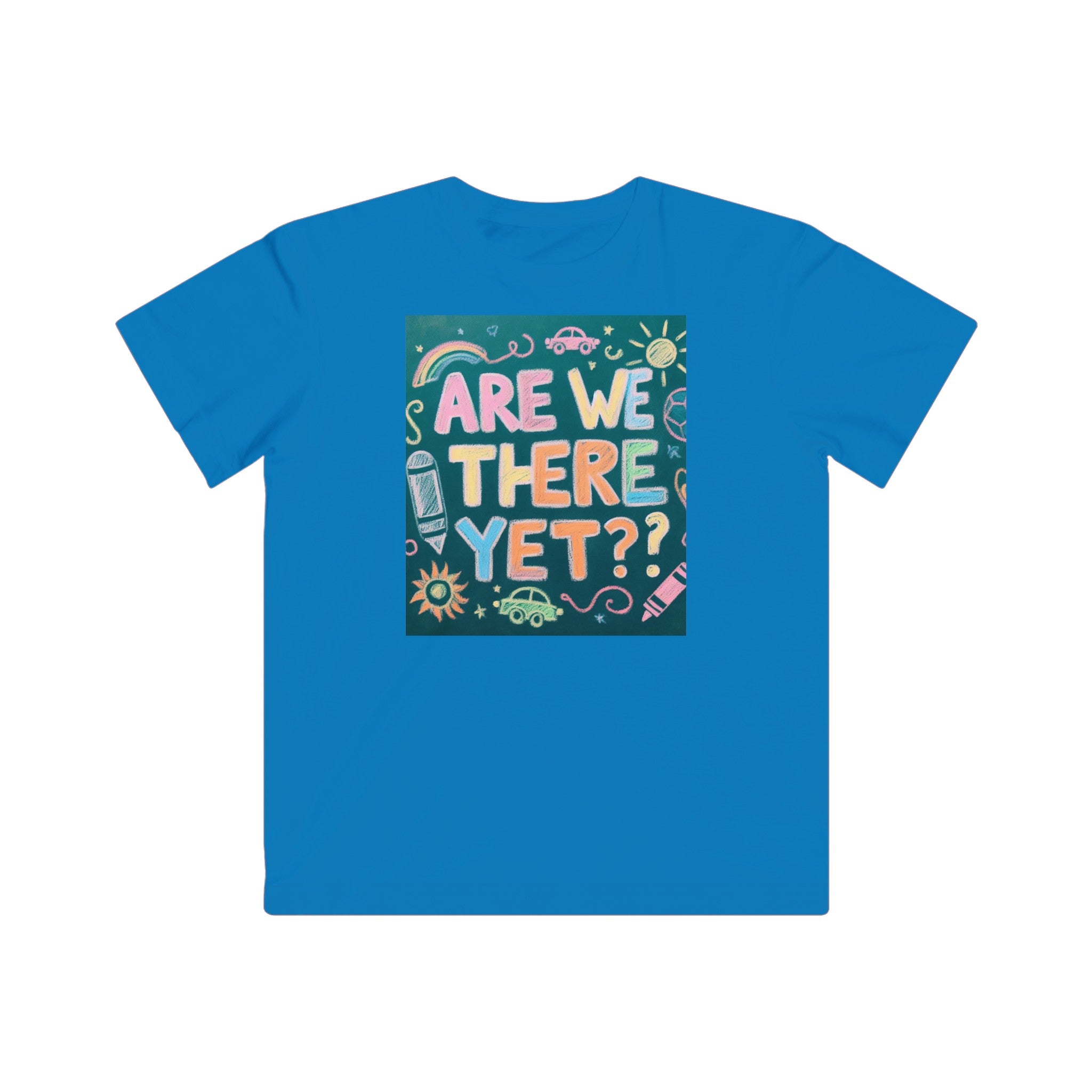 “Are We There Yet?” Kids Fine Jersey Tee