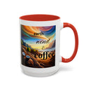 "Earth, Wind, and Fire" Accent Coffee Mug (11, 15oz)