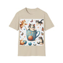 Purr-fect Comfort for Cat Lovers: Unisex Soft-Style T-Shirt