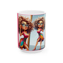 “I Am Beautiful” Ceramic Mug, (11oz, 15oz)