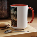 Coffee Beans Accent Coffee Mug (11, 15oz)