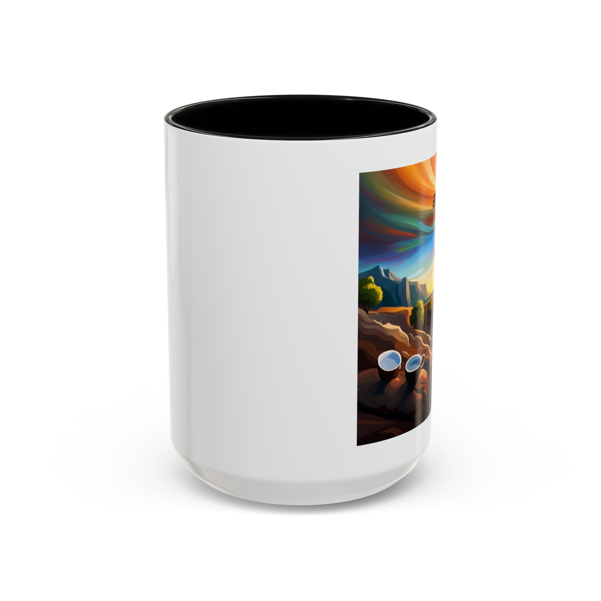 "Earth, Wind, and Fire" Accent Coffee Mug (11, 15oz)