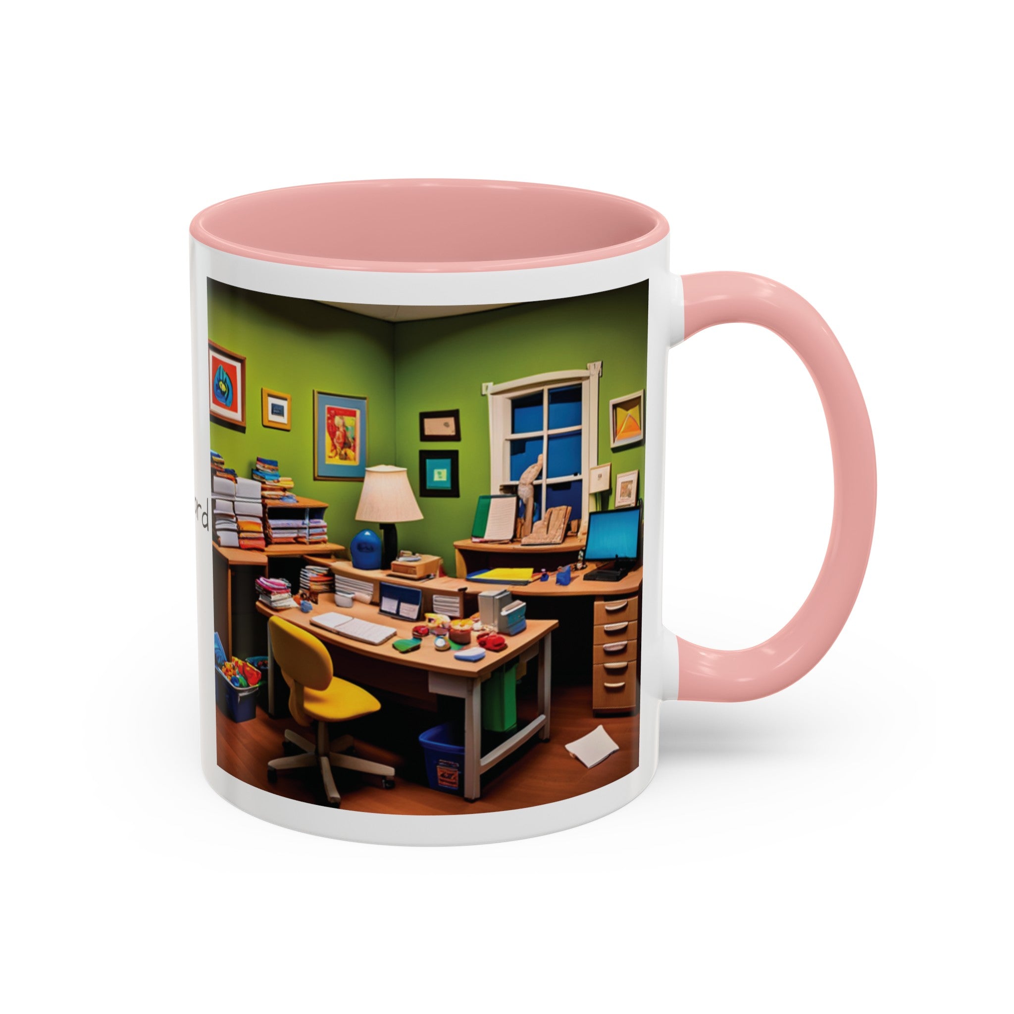 “Coffee: Because Adulting is Hard"  Accent Coffee Mug (11, 15oz)