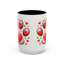 Dog Paw Coffee Accent Coffee Mug (11, 15oz)