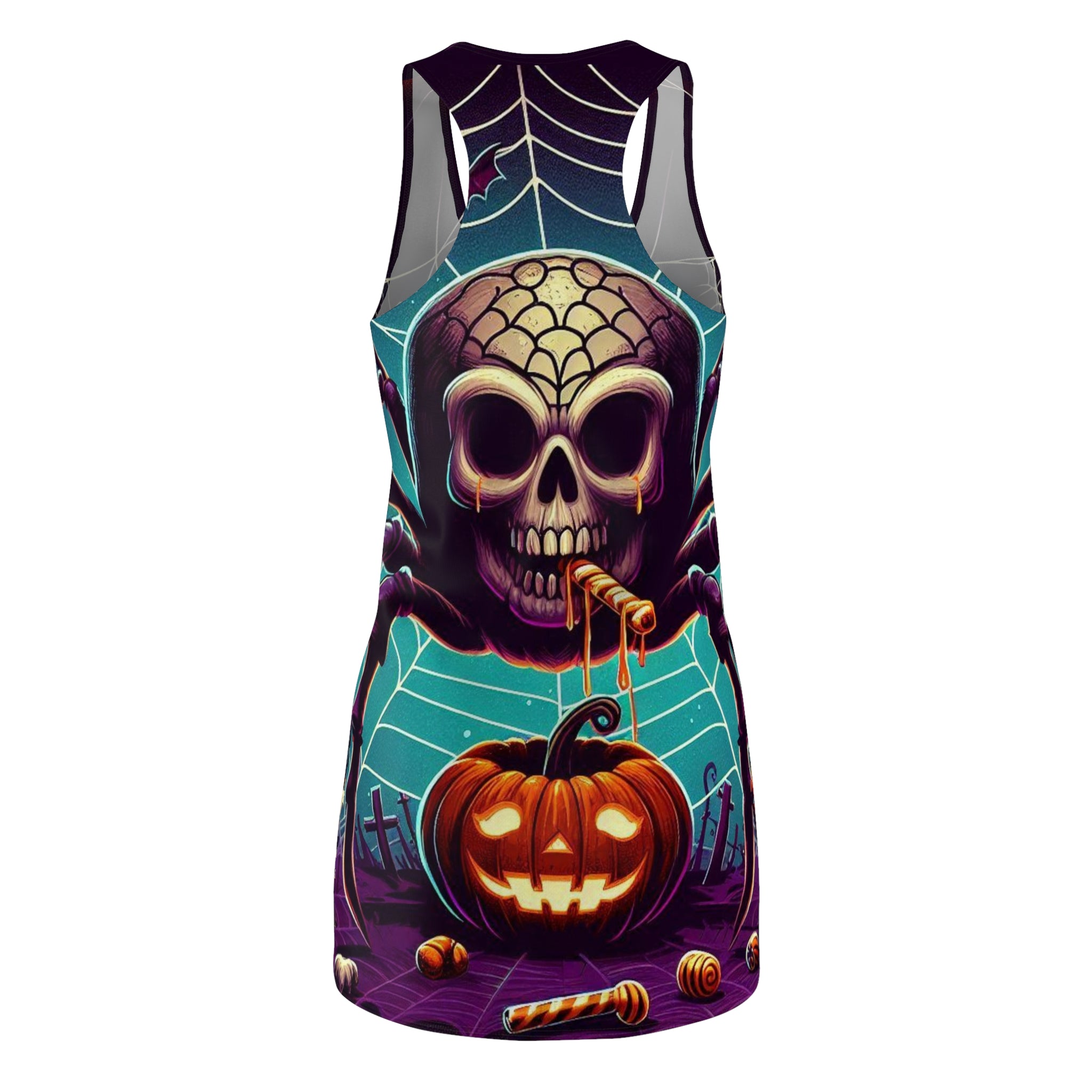 Women's Cut & Sew Racerback Dress (AOP)