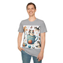 Purr-fect Comfort for Cat Lovers: Unisex Soft-Style T-Shirt