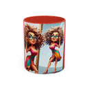 "I Am Beautiful" Accent Coffee Mug (11, 15oz)