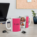 “I Am Beautiful” Ceramic Mug, (11oz, 15oz)