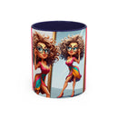 "I Am Beautiful" Accent Coffee Mug (11, 15oz)