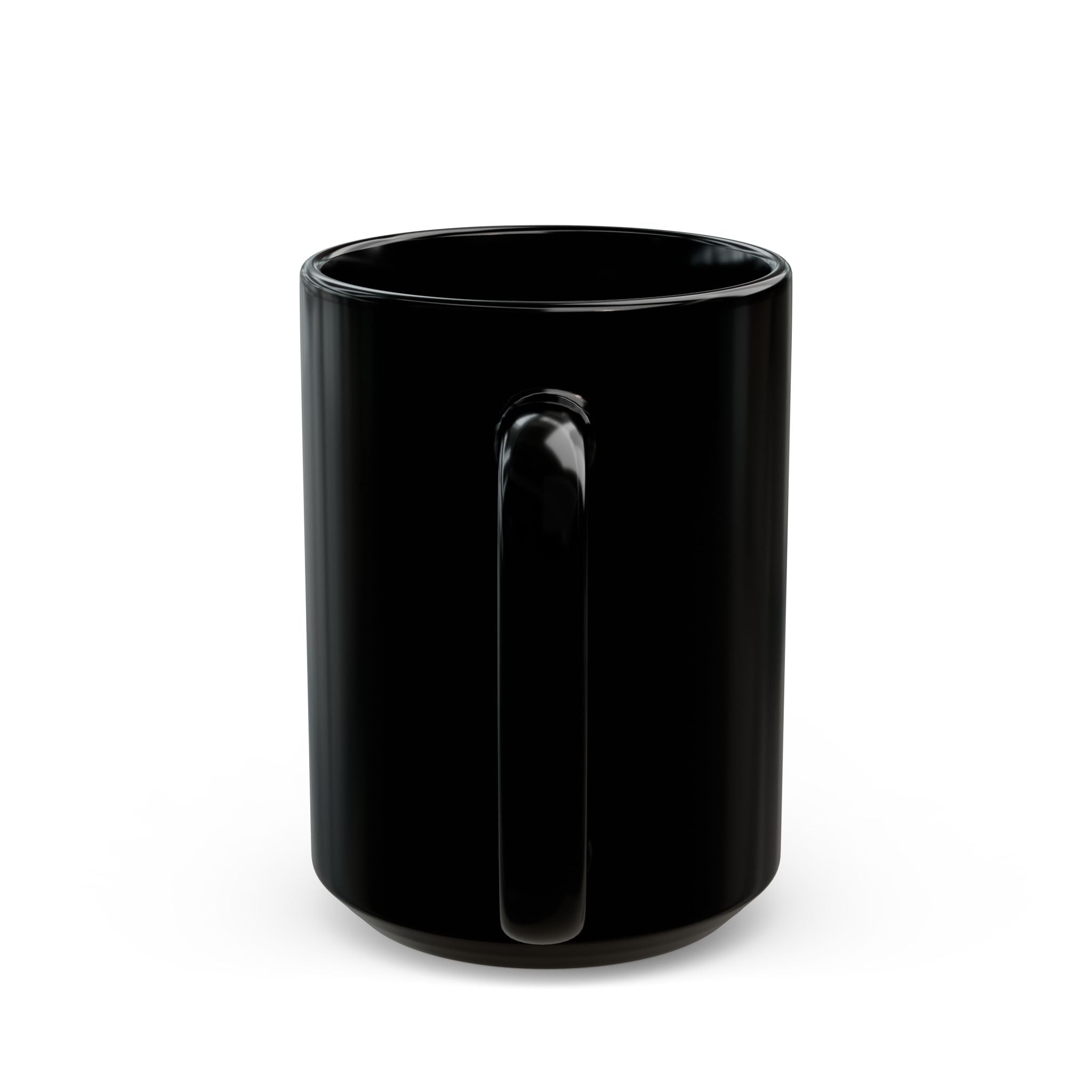 Santa Ho Ho Black Mug (11oz, 15oz)