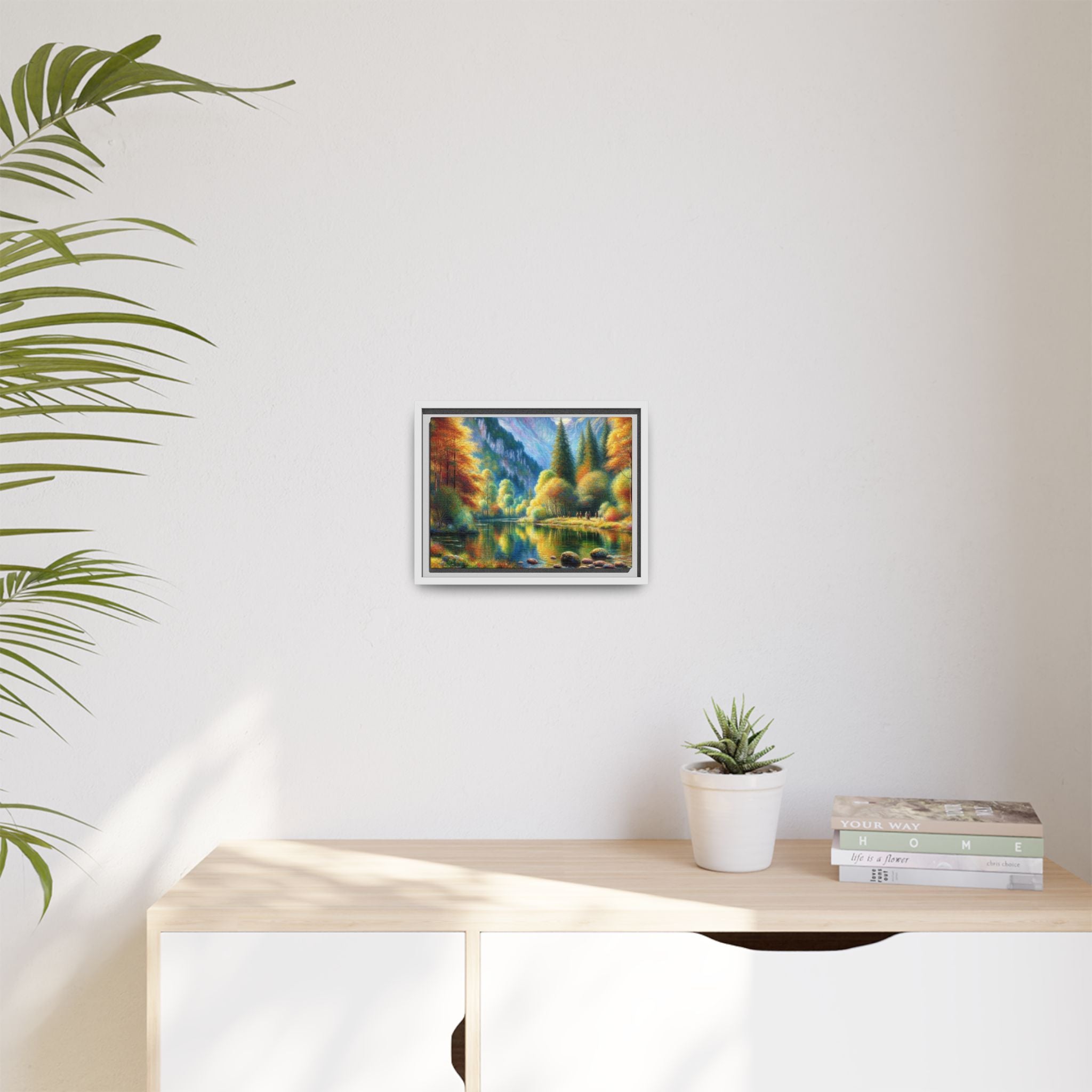 Michelangelo-Style Nature Canvas Painting