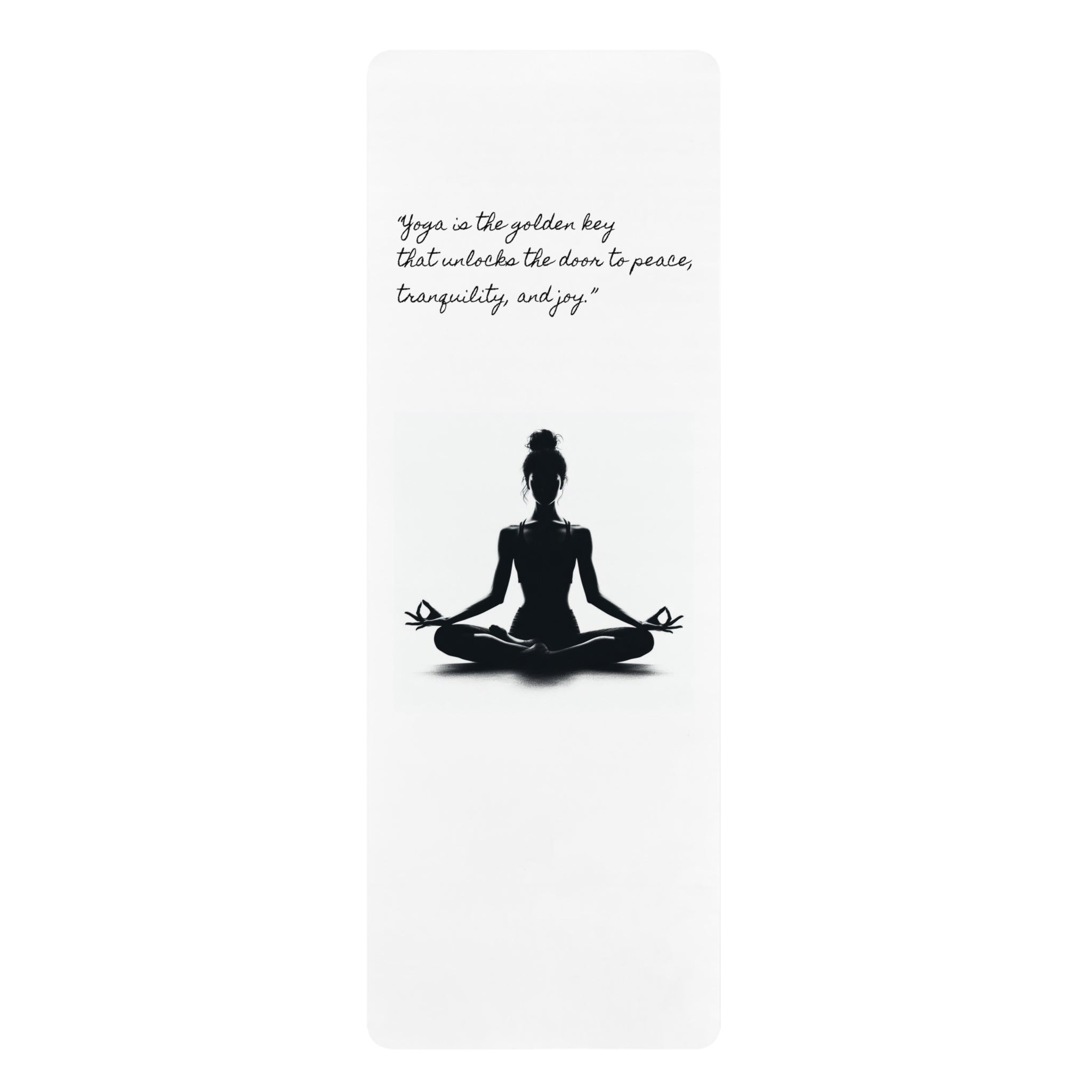 "Woo-Sah" Rubber Yoga Mat