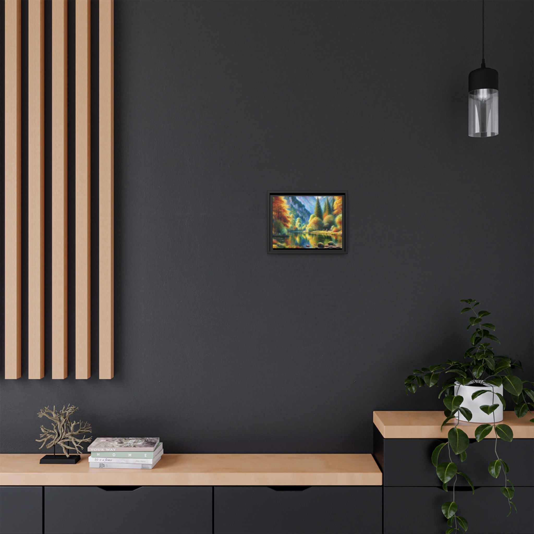 Michelangelo-Style Nature Canvas Painting