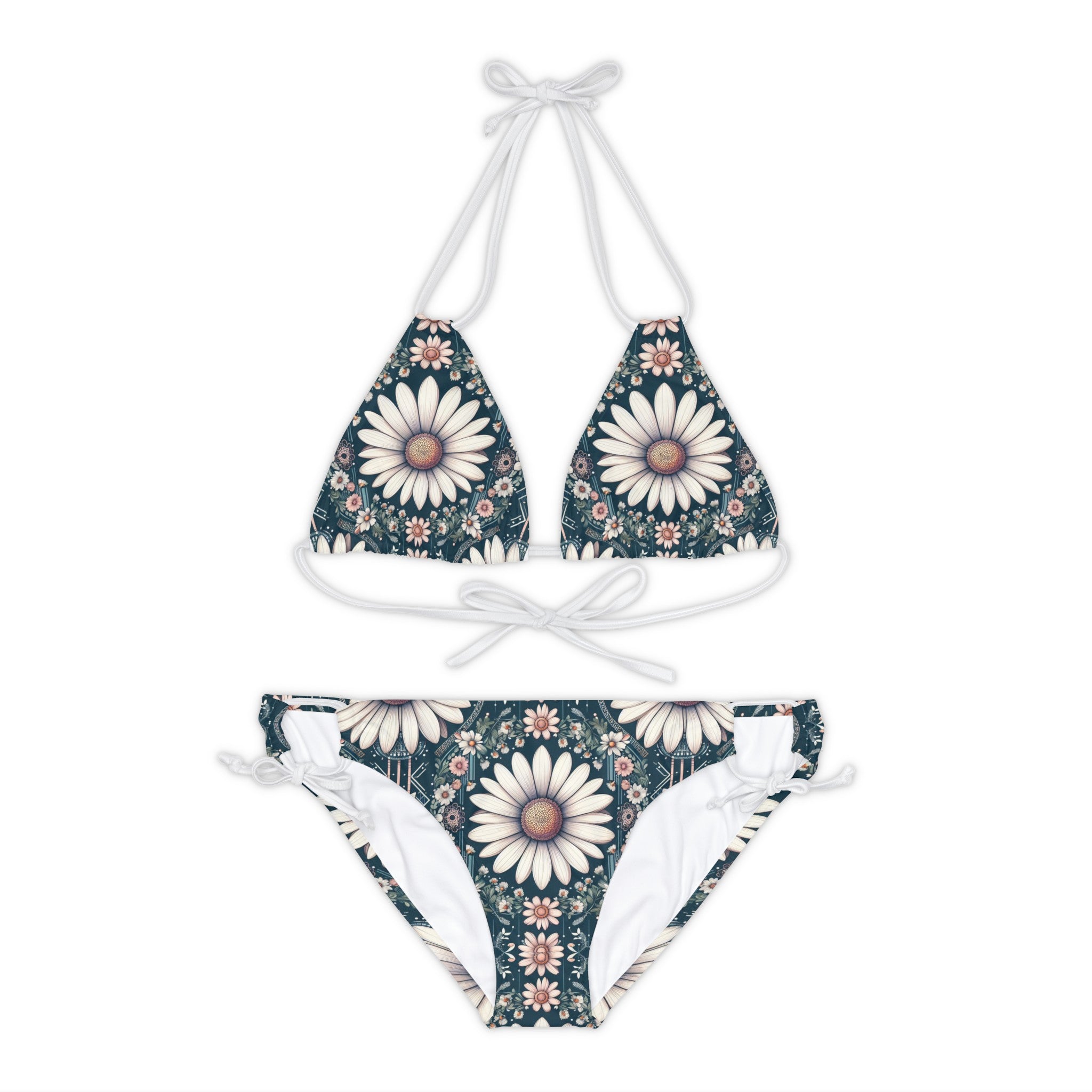 Strappy Bikini Set (AOP)