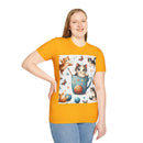 Purr-fect Comfort for Cat Lovers: Unisex Soft-Style T-Shirt