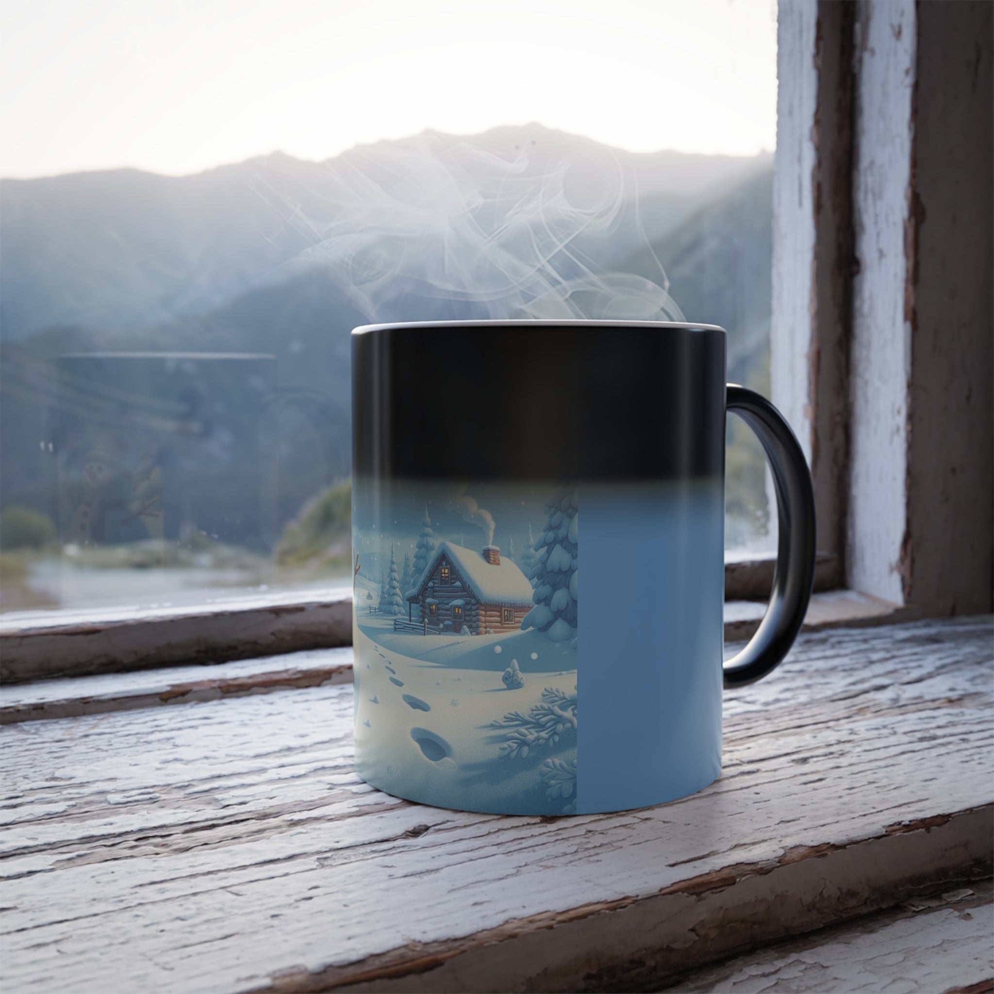 Snowman Color Morphing Mug