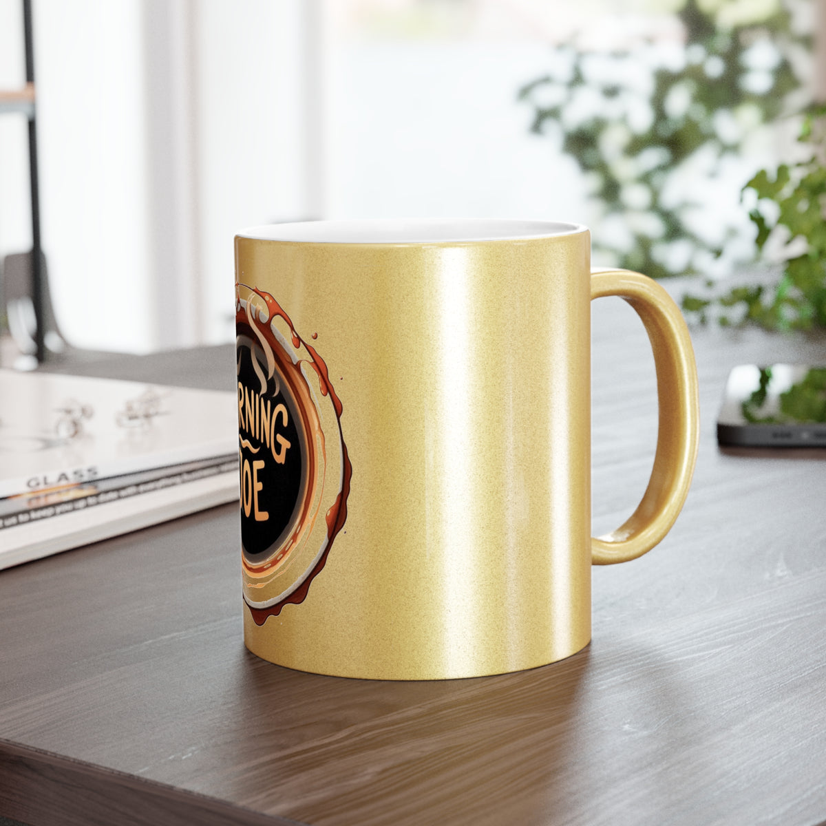 Morning Joe Collection: Metallic Mug (Silver\Gold)
