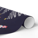 Firework Christmas Tree Wrapping Paper