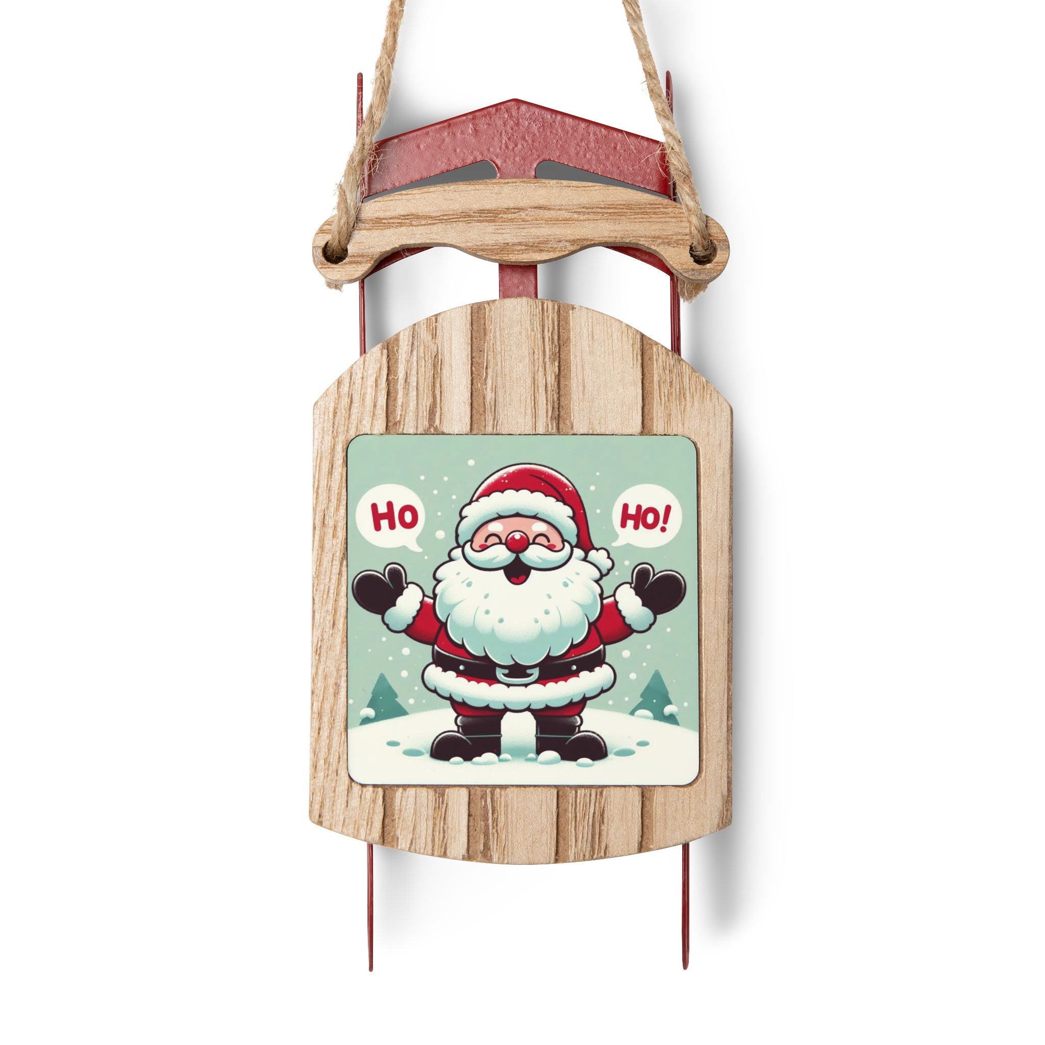 Sled Ornaments