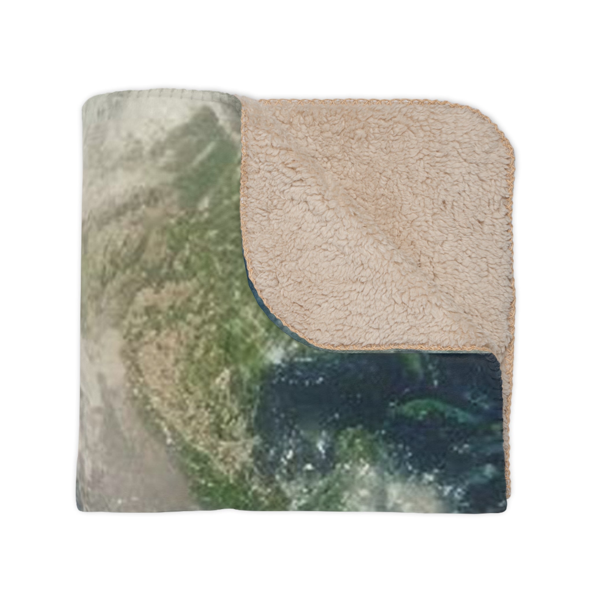 Tan Sherpa Blanket