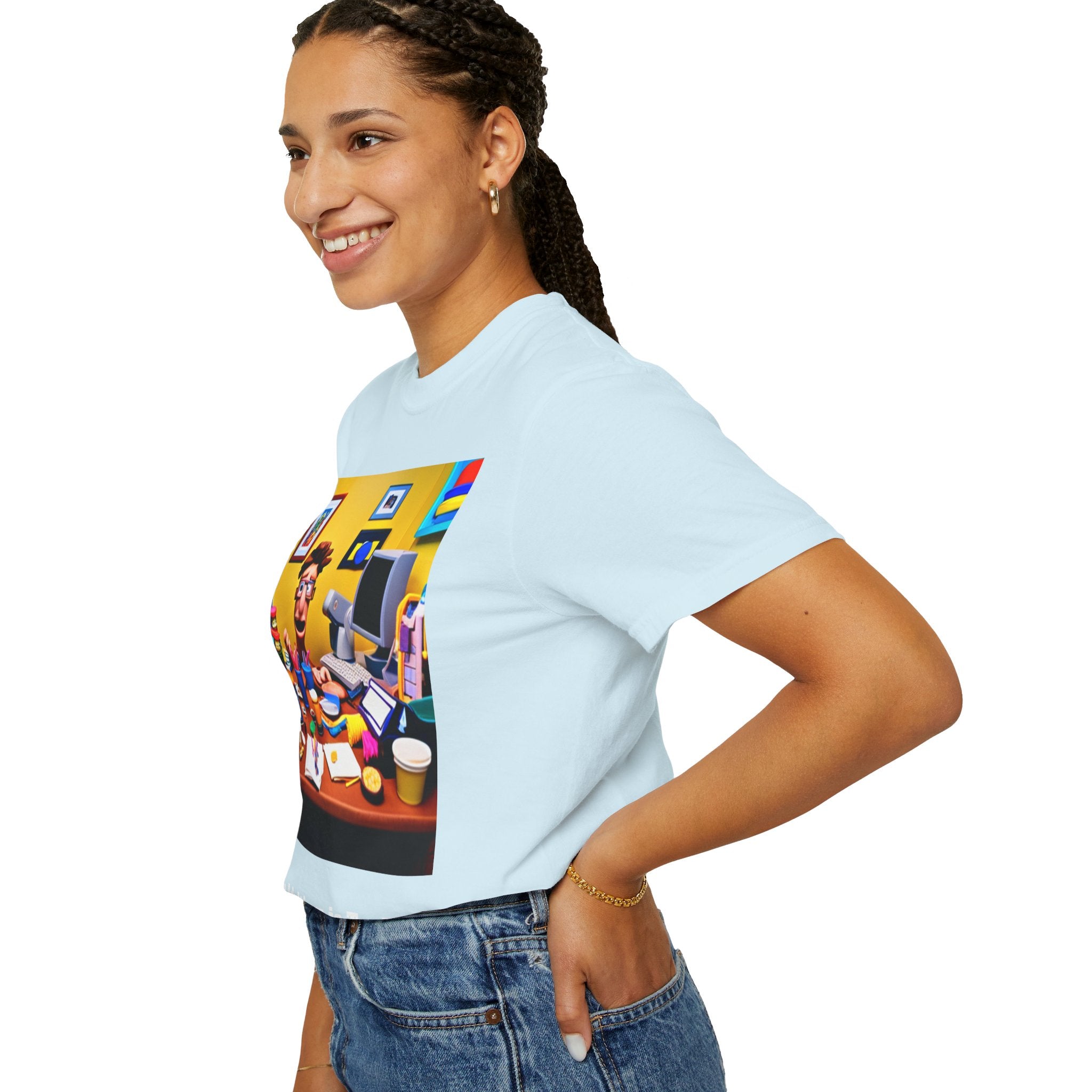 Unisex "Coffee: Because Adulting is Too Hard" Garment-Dyed T-shirt