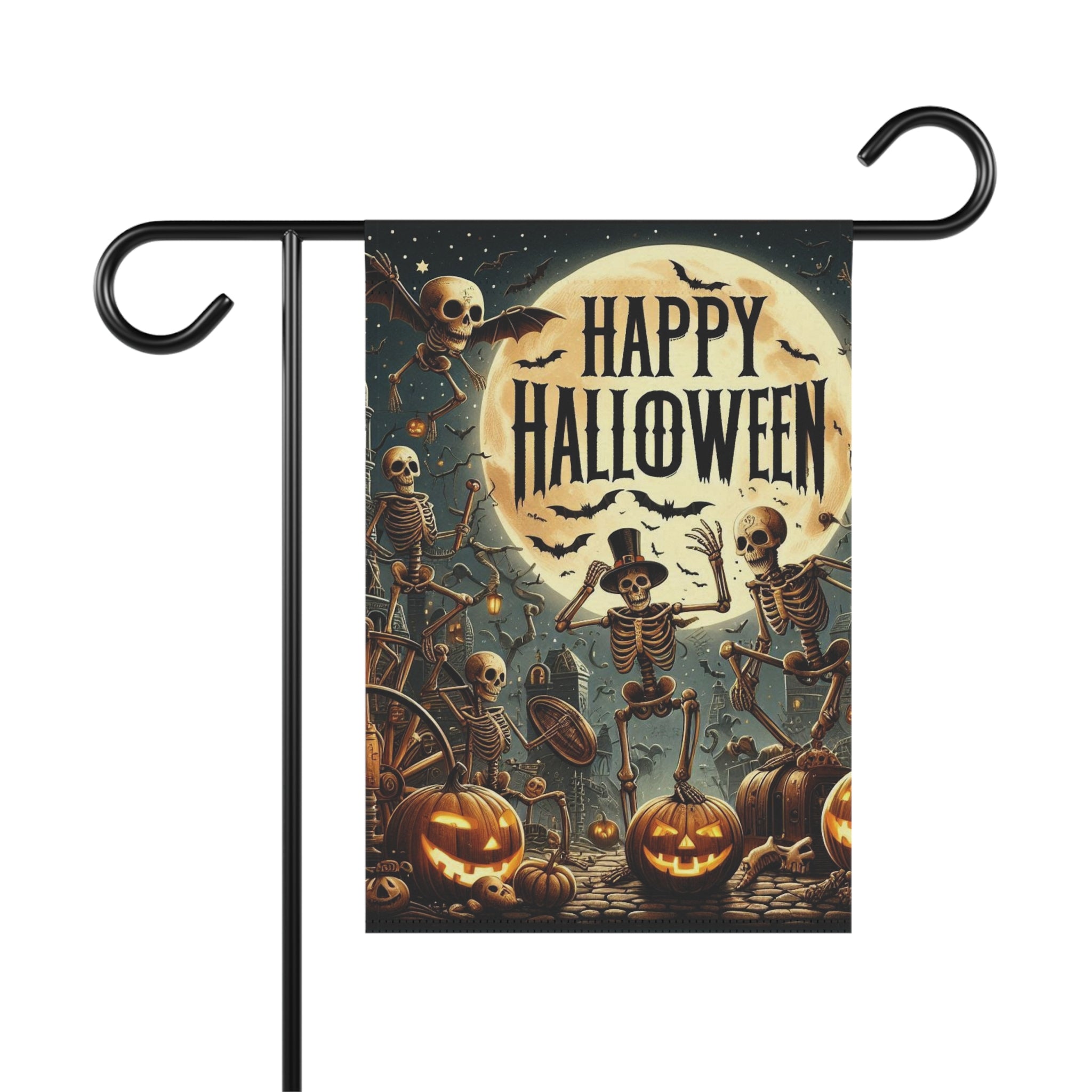 Spooky Halloween Garden & House Banner