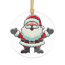 Acrylic Santa Ornaments