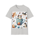 Purr-fect Comfort for Cat Lovers: Unisex Soft-Style T-Shirt
