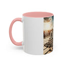 Coffee Beans Accent Coffee Mug (11, 15oz)