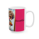 “I Am Beautiful” Ceramic Mug, (11oz, 15oz)
