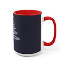 Fireworks Christmas Tree Accent Mugs