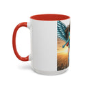 "Aquila Diamond" Accent Coffee Mug (11, 15oz)