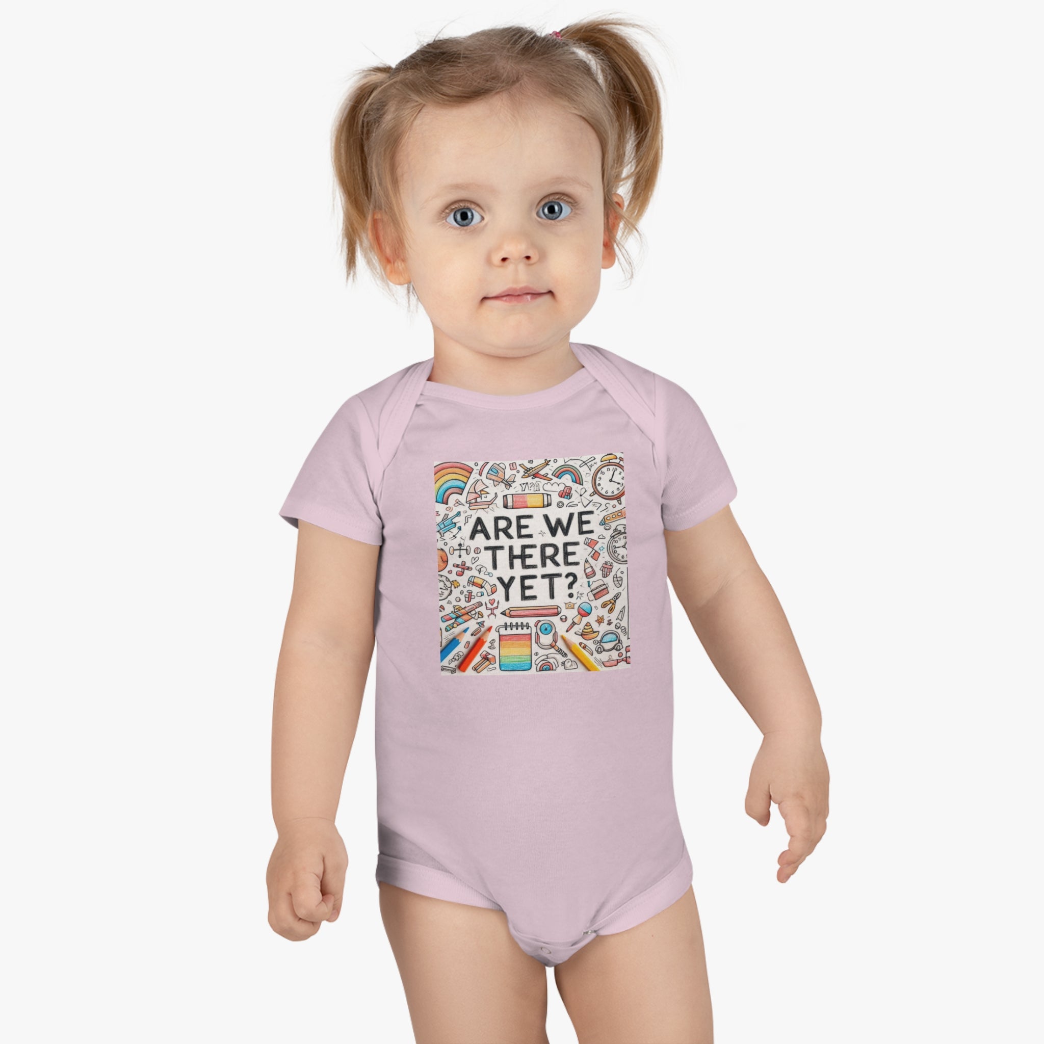 “Are We There Yet?” Baby Short Sleeve Onesie®
