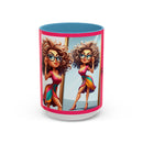 "I Am Beautiful" Accent Coffee Mug (11, 15oz)