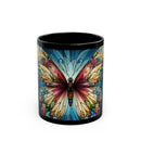 "Our Butterfly Mosaic" Black Mug (11oz, 15oz)