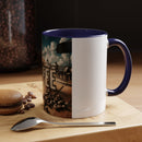 Coffee Beans Accent Coffee Mug (11, 15oz)