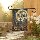 Spooky Halloween Garden & House Banner