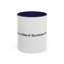 “Silent Screams Answered: The Ultimate Coffee Mug for Morning Rescues!” Accent Coffee Mug (11, 15oz)