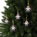 Acrylic Santa Ornaments