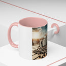 Coffee Beans Accent Coffee Mug (11, 15oz)